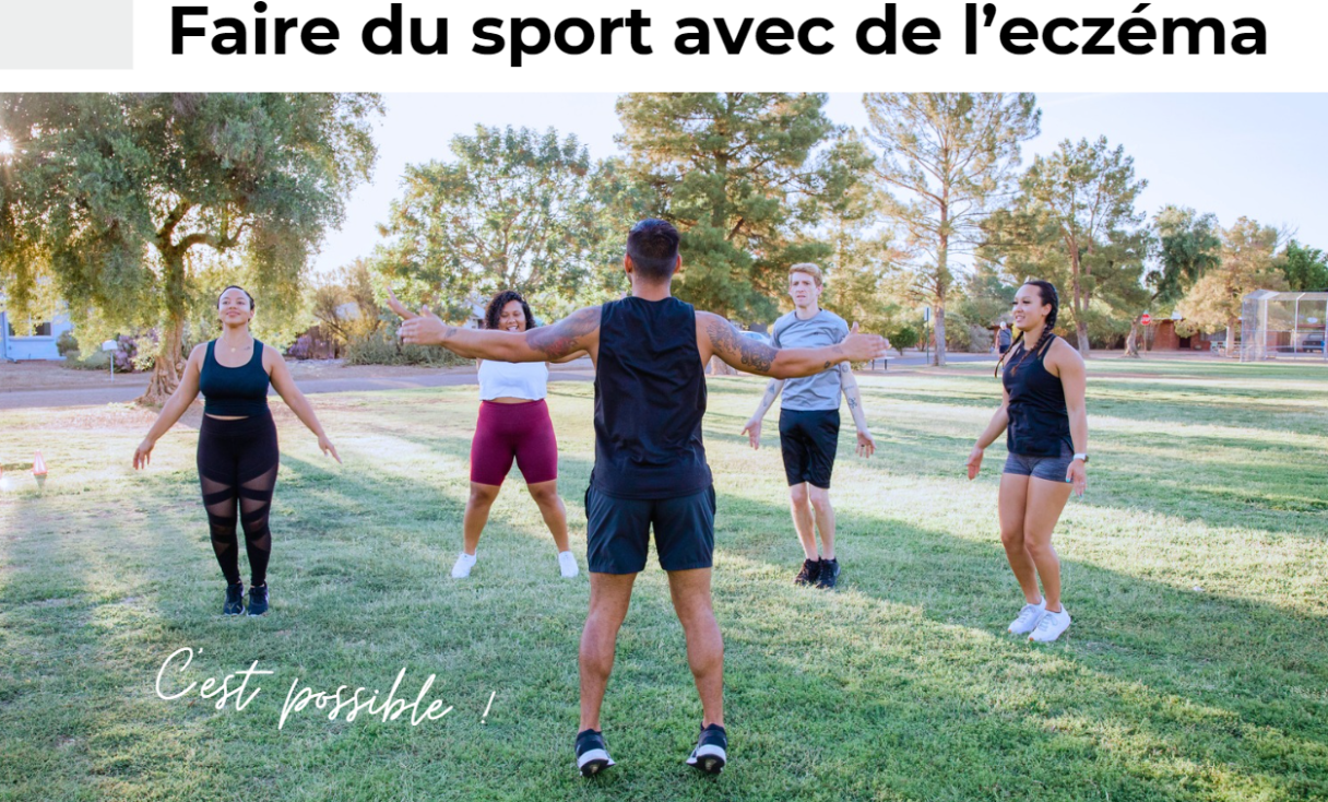 couverture sport et eczéma